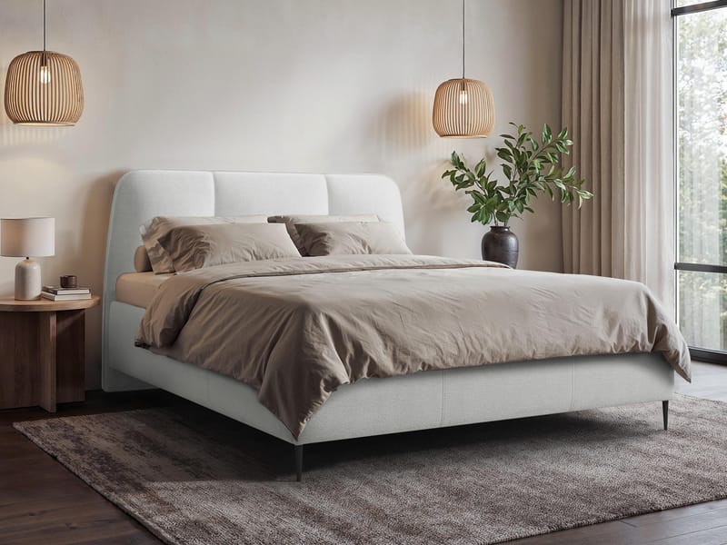 seng NO_BRAND Polstret seng OASIS st.drew Margo 227.07 140x200 cm - Møbler - Senger - Sengeramme & sengestamme