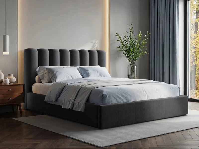 seng NO_BRAND Polstret seng NOX st.drew Margo 227.09 180x200 cm - Møbler - Senger - Sengeramme & sengestamme