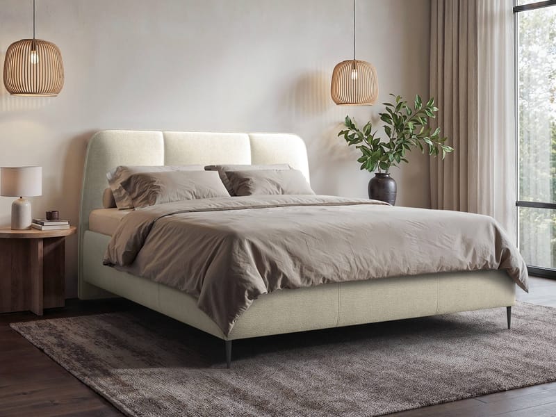 seng NO_BRAND Polstret seng OASIS st.drew Margo 227.03 140x200 cm - Møbler - Senger - Sengeramme & sengestamme