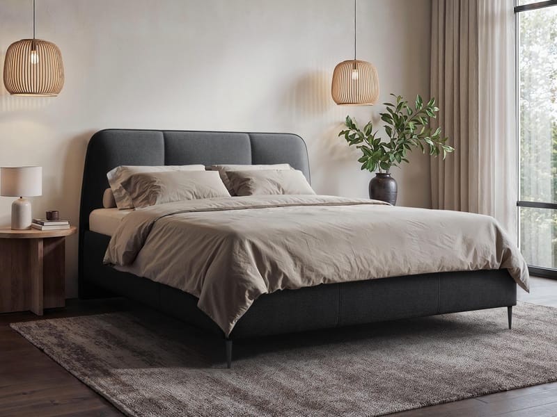seng NO_BRAND Polstret seng OASIS st.drew Margo 227.09 140x200 cm - Møbler - Senger - Sengeramme & sengestamme