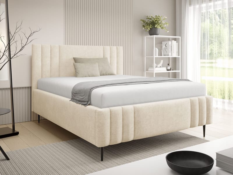 seng Ribo Nazar 225.01 180x200 - beige - Møbler - Senger - Senger med oppbevaring