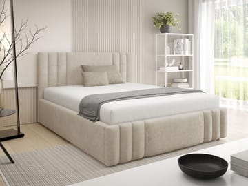 seng Ribo Nazar 225.02 140x200 - beige - Møbler - Senger - Senger med oppbevaring