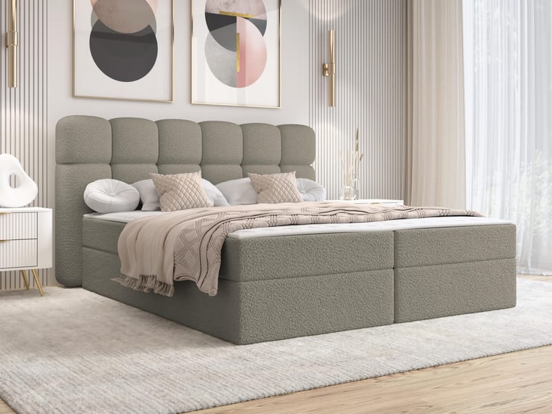 seng Softi Lambi 03 180x200 - Møbler - Senger - Kontinentalsenger