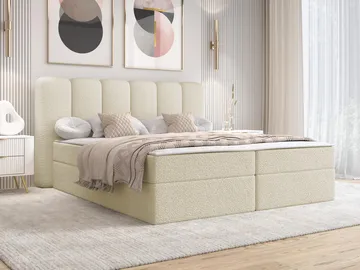 seng Softi Lambi 08 140x200 - beige - Møbler - Senger - Kontinentalsenger