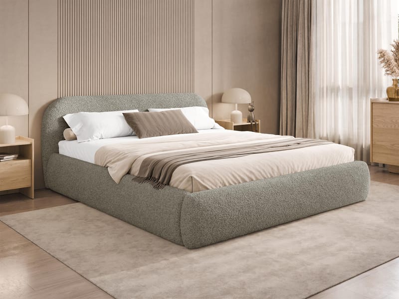 seng Polstret seng TALORI Lambi 03 180x200 cm - Møbler - Senger - Senger med oppbevaring