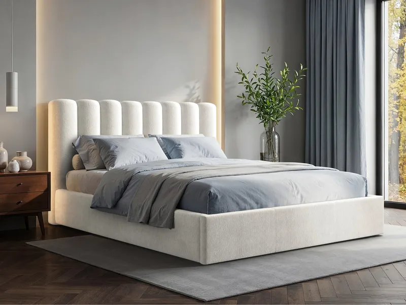seng Polstret seng NOX st.drew Margo 227.04 140x200 cm - Møbler - Senger - Sengeramme & sengestamme