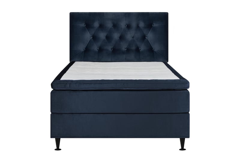 Sengepakke Chilla Pluss Kontinentalseng 120x200 cm - Mørkeblå - Komplett sengepakke - Kontinentalsenger