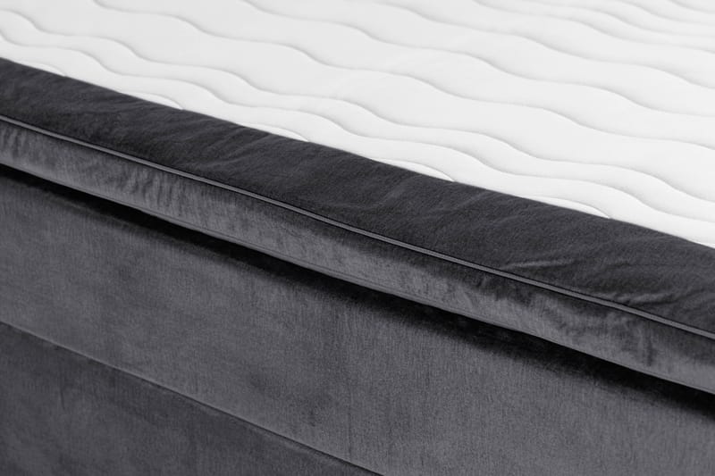 Sengepakke Chilla Pluss Kontinentalseng 140x200 cm  - Mørkegrå - Kontinentalsenger - Komplett sengepakke