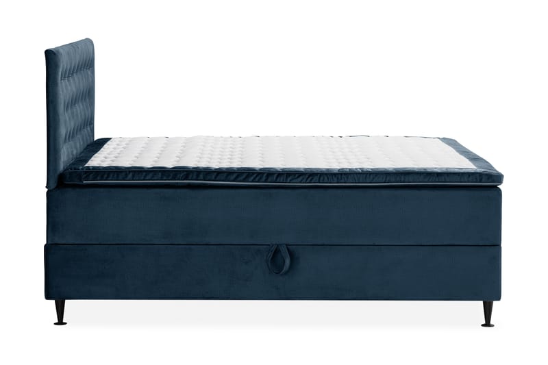 Sengepakke Chilla Pluss Oppbevaringsseng 180x200 cm - Mørkeblå - Senger med oppbevaring - Komplett sengepakke
