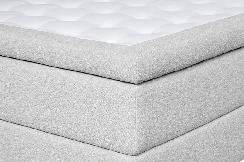 Sengepakke Drömvik Oslo luksus sengepakke bouclé 180x200 knappet gavl - Møbler - Senger - Kontinentalsenger