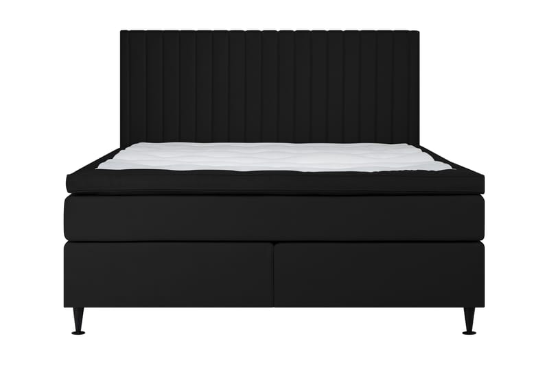 Sengepakke Gullmar Kontinentalseng 140x200 cm Fast - Mørkegrå - Kontinentalsenger - Komplett sengepakke