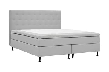 Sengepakke Hilton Plus 160x200 cm - Grå - Møbler - Senger - Kontinentalsenger