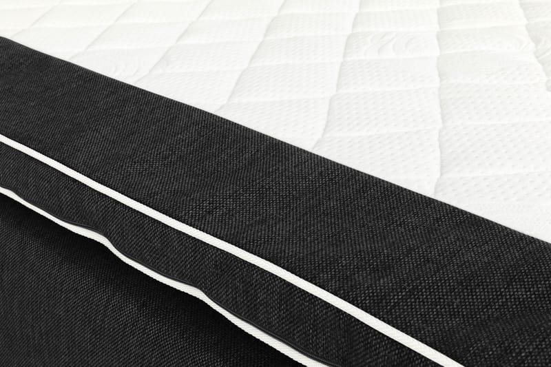 Sengepakke Suset 180x200 - Mørkegrå - Senger med oppbevaring - Komplett sengepakke