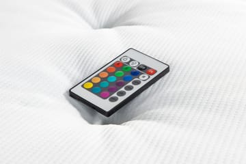 Altaneira Komplett Sengpakke med løfteoppbevaring LED-belysning 180x200 - Beige - Møbler - Senger - Senger med oppbevaring
