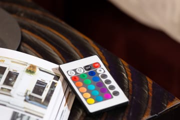 Altaneira Komplett Sengpakke med skuffeoppbevaring LED-belysning 180x200 - Mørkegrå - Møbler - Senger - Senger med oppbevaring