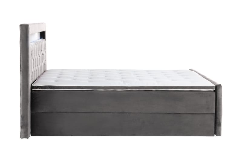 Altaneira Sengepakke 160x200 med Løfteoppbevaring - Mørkegrå - Senger med oppbevaring - Komplett sengepakke