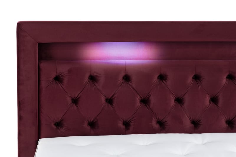 Altaneira Sengepakke 160x200 med Løfteoppbevaring - Rød - Senger med oppbevaring - Komplett sengepakke