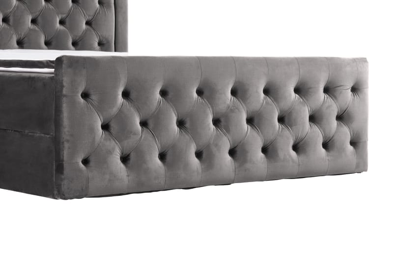 Altaneira Sengepakke 180x200 med Løfteoppbevaring - Mørkegrå - Senger med oppbevaring - Komplett sengepakke