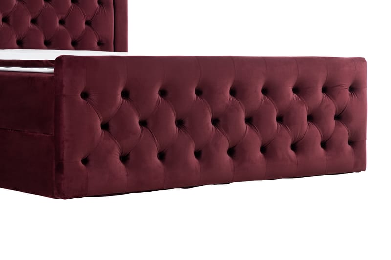 Altaneira Sengepakke 180x200 med Løfteoppbevaring - Rød - Senger med oppbevaring - Komplett sengepakke