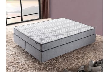 Argentu Kontinentalseng 150x200 cm - Grå - Møbler - Senger - Senger med oppbevaring