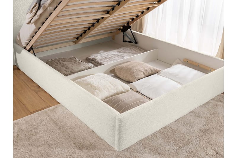 Arondel Oppbevaringsseng - Beige - Møbler - Senger - Senger med oppbevaring