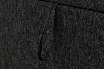 Boxy Box Bed 160x200 cm - Svart/Grå - Møbler - Senger - Senger med oppbevaring