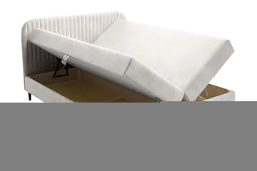 Celestine Oppbevaringsseng 160x200 cm - Blå - Møbler - Senger - Senger med oppbevaring