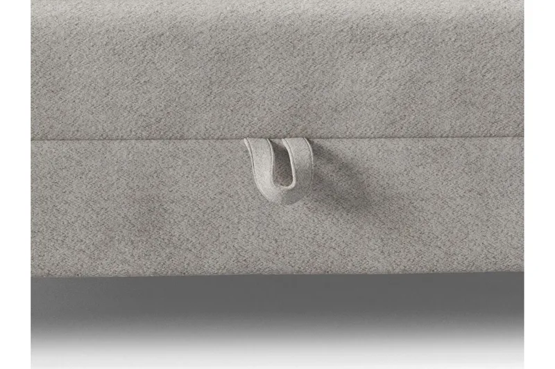 Celestine Oppbevaringsseng 160x200 cm - Grå - Møbler - Senger - Senger med oppbevaring