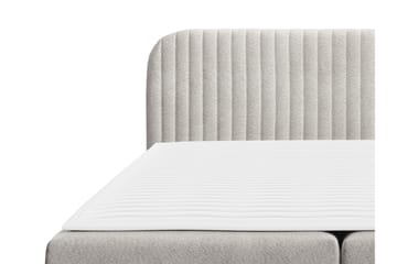 Celestine Oppbevaringsseng 200x200 cm - Beige - Møbler - Senger - Senger med oppbevaring - Dobbeltseng med oppbevaring