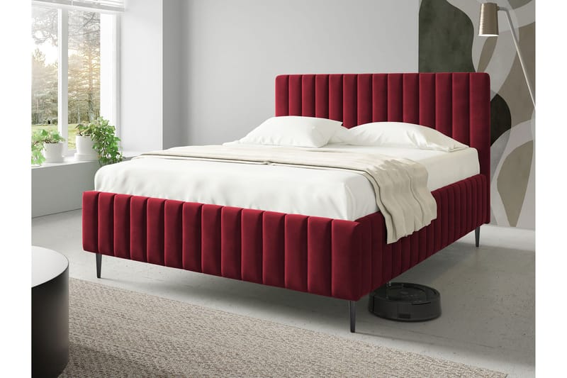 Desio Oppbevaringsseng 160x200 cm, Brun