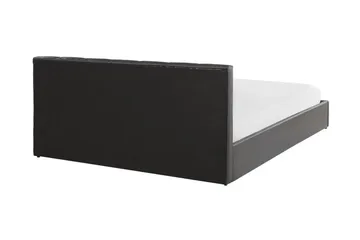 Dreuxa Oppbevaringsseng 180x200 cm - Kunstlær/Grå - Møbler - Senger - Senger med oppbevaring
