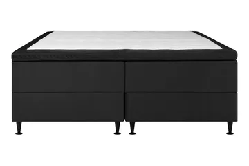 Happy Pluss Oppbevaringsseng 160x200 cm - Mørkegrå - Møbler - Senger - Senger med oppbevaring