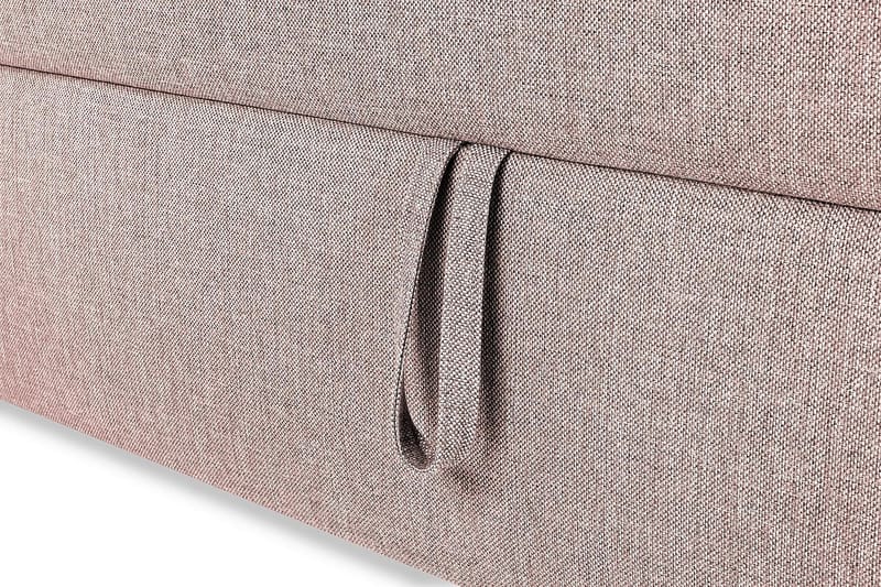 Montana Dobbeltseng med Oppbevaring 160x200 cm - Rosa - Møbler - Senger - Senger med oppbevaring