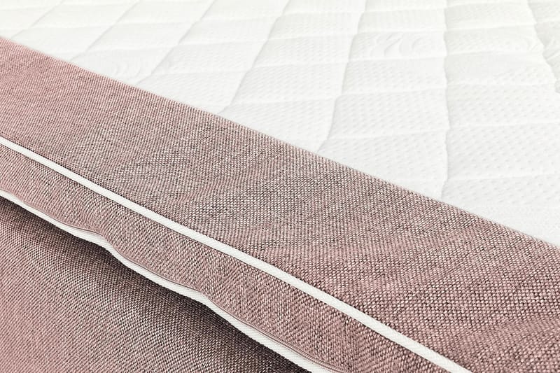 Montana Dobbeltseng med Oppbevaring 160x200 cm - Rosa - Møbler - Senger - Senger med oppbevaring