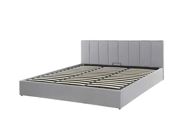 Oppbevaringsseng Abondant 180x200 cm - Lysegrå - Møbler - Senger - Senger med oppbevaring