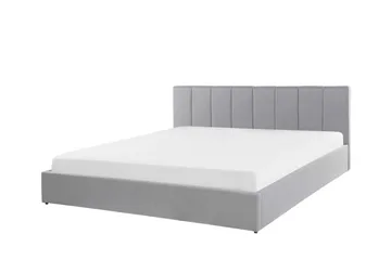 Oppbevaringsseng Abondant 180x200 cm - Lysegrå - Møbler - Senger - Senger med oppbevaring