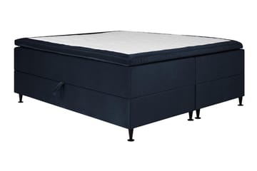 Oppbevaringsseng Chilla Pluss 160x200 cm - Mørkeblå - Møbler - Senger - Senger med oppbevaring