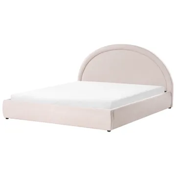 Dobbeltseng Mouzon 180x200 cm - Lys beige - Møbler - Senger - Senger med oppbevaring