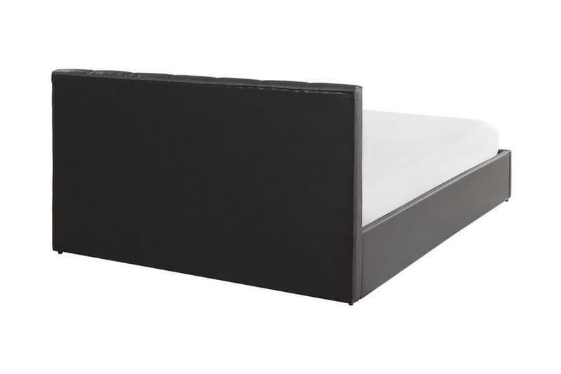 Dreuxa Oppbevaringsseng 140x200 cm - Kunstlær/Grå - Møbler - Senger - Senger med oppbevaring