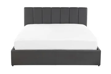Dreuxa Oppbevaringsseng 140x200 cm - Kunstlær/Grå - Møbler - Senger - Senger med oppbevaring