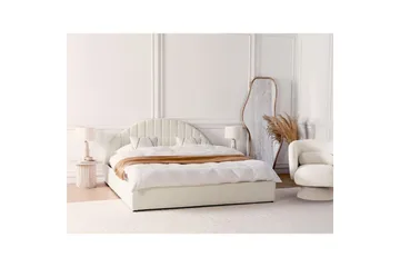 Dubbelsäng Beliani Chadenet med förvaring 140x200 cm 180x200 - Møbler - Senger - Senger med oppbevaring
