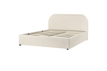 Dubbelsäng Beliani Quillien med förvaring 140x200 cm 140x200 - Møbler - Senger - Senger med oppbevaring
