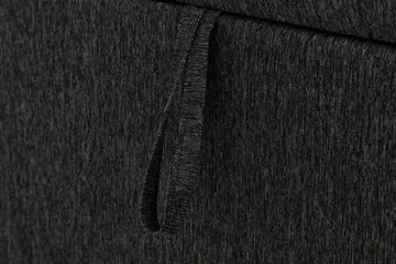 Boxy Box Bed 120x200 cm - Svart/Grå - Møbler - Senger - Enkeltsenger