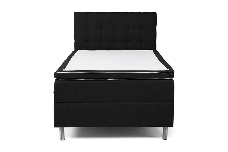 Montana Seng med Oppbevaring 120x200, Svart