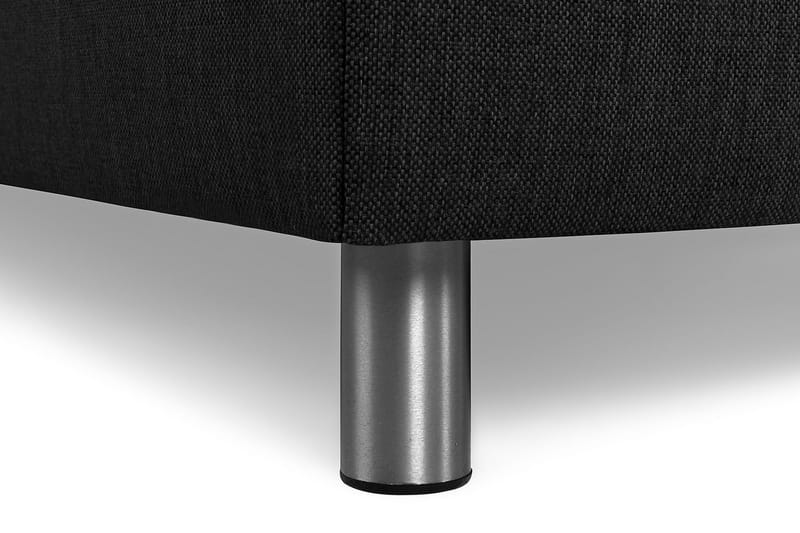 Seng med Oppbevaring Suset 90x200 - Svart - Møbler - Senger - Senger med oppbevaring