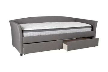 Genesis Seng 90x200 cm - Grå - Møbler - Senger - Senger med oppbevaring