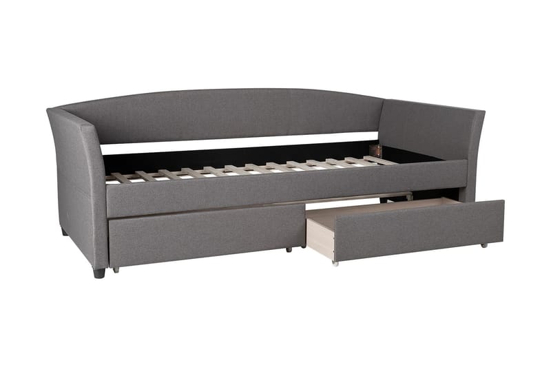 Genesis Seng 90x200 cm - Grå - Møbler - Senger - Senger med oppbevaring