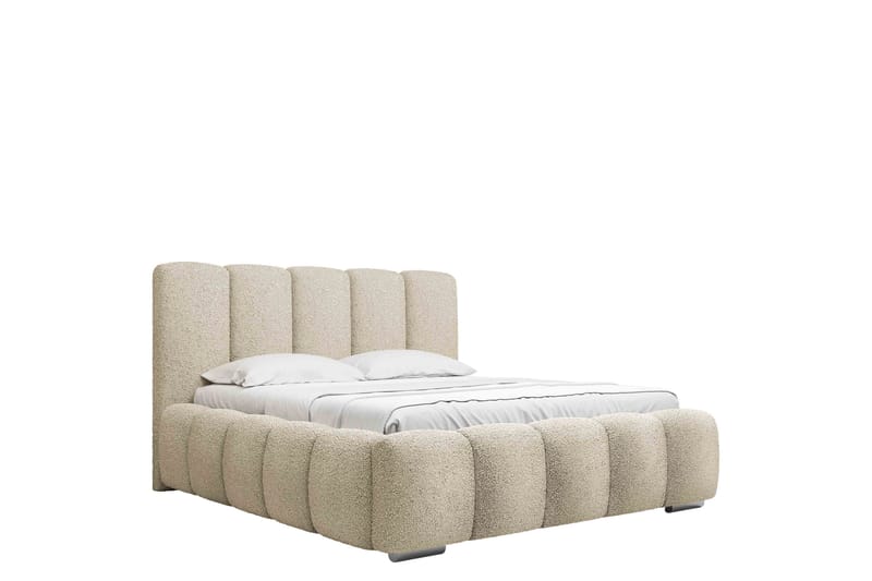 Gioia Oppbevaringsseng 140x200 cm - Beige - Møbler - Senger - Senger med oppbevaring - Dobbeltseng med oppbevaring