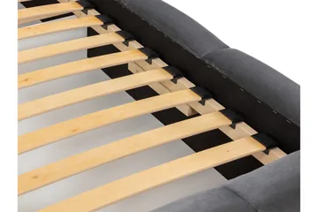 Gioia Oppbevaringsseng 140x200 cm - Grå - Møbler - Senger - Senger med oppbevaring