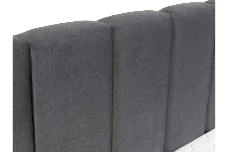 Gioia Oppbevaringsseng 140x200 cm - Grå - Møbler - Senger - Senger med oppbevaring